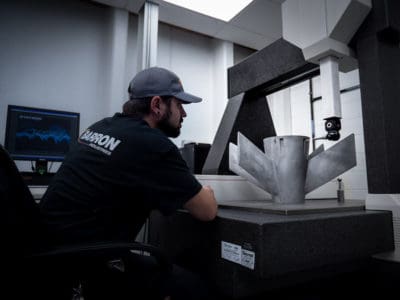 Casting receiving CMM inspection