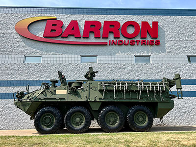 Stryker Military Vehicle at Barron