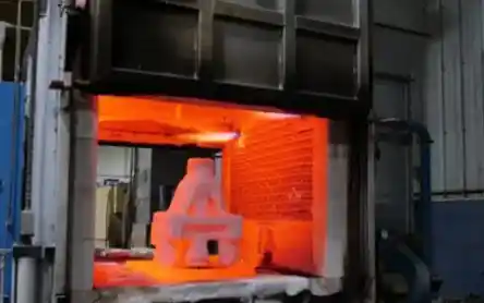 Investment casting step 4