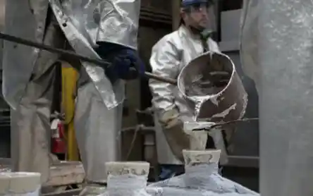 Investment casting step 5