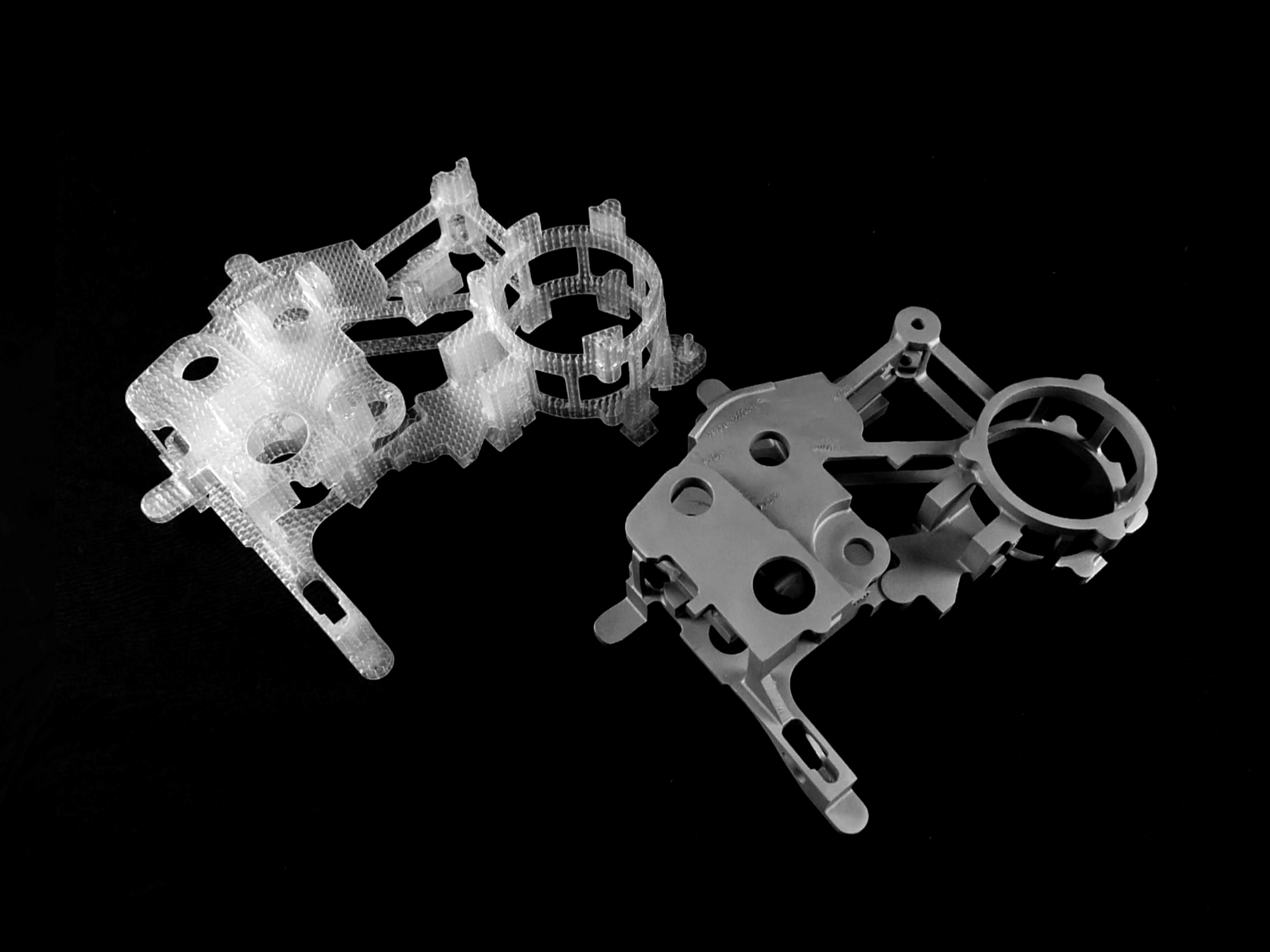 3D-printed patterns made from epoxy resin or PMMA allow for highly complex shapes